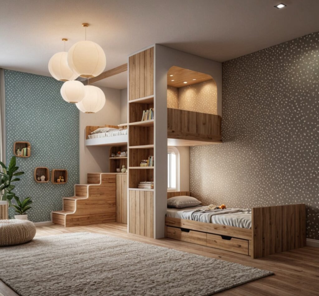 Modern bunk beds